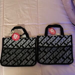 PINK Victoria's Secret Black Tote Bag